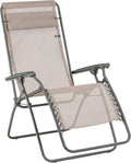 Lafuma Mobilier, Klappbarer Liegestuhl für Terrasse und Garten, Relaxsessel Zero Gravity RT 2, Strapazierfähiges Batyline-Gewebe, Mehrpositionenliege