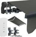 STEELSØN Kestria elektrische Gelenkarmmarkise 300x250 cm, LED, Anthrazit