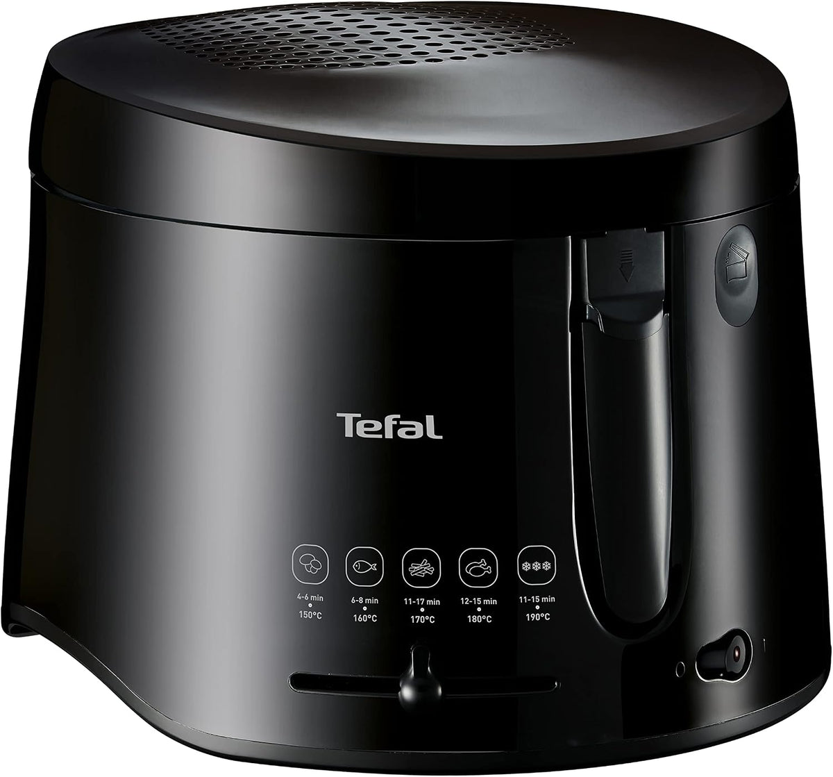 Tefal Maxi Fry Fritteuse, FF1078, bis zu 1,2 kg Fassungsvermögen, regelbares Thermostat von 150°C bis 190°C, Cool Wall Technologie, kompakte Größe