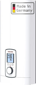 STIEBEL ELTRON Vollelektronischer Durchlauferhitzer DHE 18/21/24 kW, immer gradgenaue Wunschtemperatur, ECO-Modus, Multifunktionsdisplay, 202656