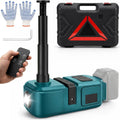 Elektrischer Wagenheber Kompatibel mit Makita 18V, Hubbereich 155-450mm (ohne Akku), Fernbedienung für SUV, Auto und LKW, 5-Tonnen