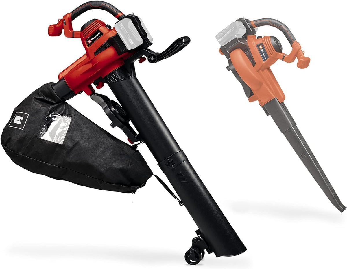Einhell Akku-Laubsauger GE-CL 36/230 Li E-Solo Power X-Change (Lithium-Ionen, ohne Akku und Ladegerät), 18 Volt, Saug-/Blasfunktion, Turboschalter