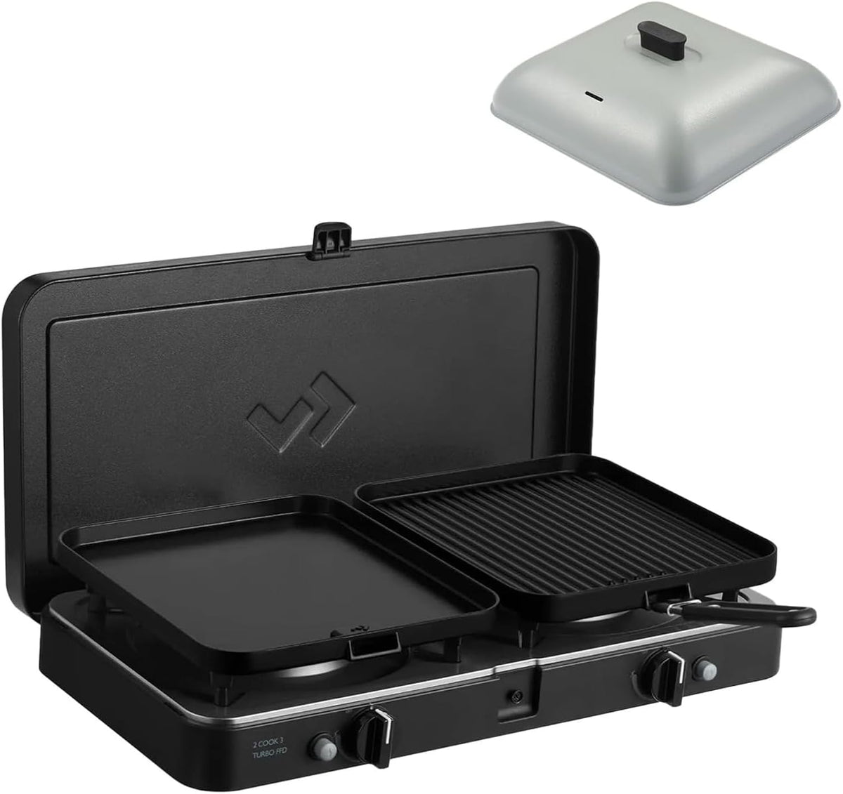 CADAC, 2 Cook 3 Turbo Deluxe und Universelle Grillkuppel