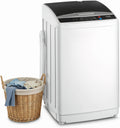 ROVSUN Waschmaschine Toplader 7KG, 24H-Timer, Kleine Waschmaschine 51× 47× 87 cm (7 KG), 60-70 dB