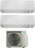 Daikin FTXM25A+FTXM35A+2MXM40A Perfera All Season Klimaanlage Dual Split, 9000 + 12000 BTU, Wärmepumpe, Energieklasse A++/A++