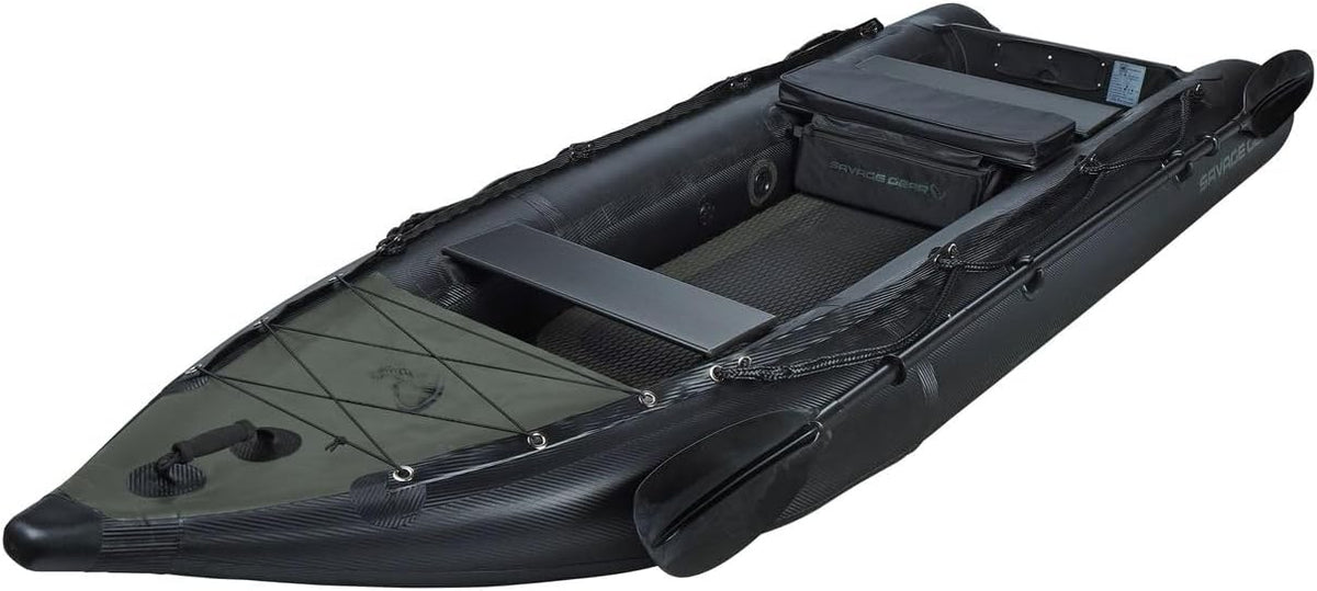 Savage Gear E-Rider 330 Carbon Optix Kayak, Angelkajak, Angelboot, Schlauchboot