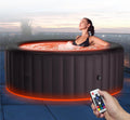 Miweba Whirlpool MSpa Aurora aufblasbar, Ø 204x70cm, 6 Personen Spa