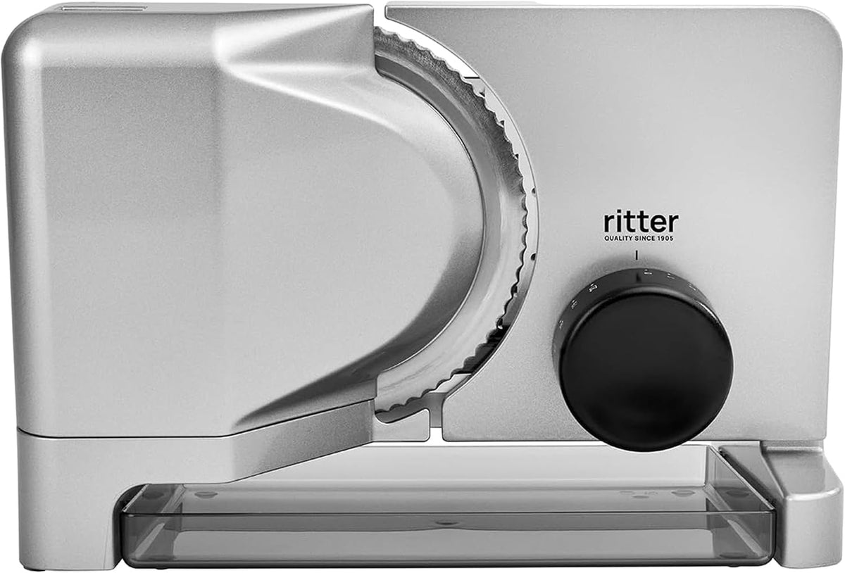 ritter E 16 Duo Plus Allesschneider ECO-Motor silber, Made in Germany