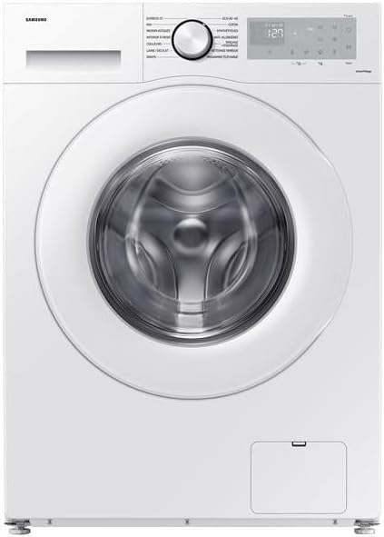 SAMSUNG Ecobubble WW80CGC04DTH Frontlader-Waschmaschine 8 kg Induktion L60cm 1400 U/min Klasse A Weiß