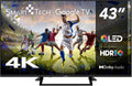 Smart Tech 43QG06V QLED Fernseher 43 Zoll Google Smart TV 4K UHD Auflösung
