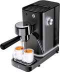WMF Lumero Espressomaschine Siebträger 1400 Watt, für 1-2 Tassen Espresso, auch für Pads, Siebträgermaschine, 3 Einsätze, 15 bar, Tassenabstellfläche