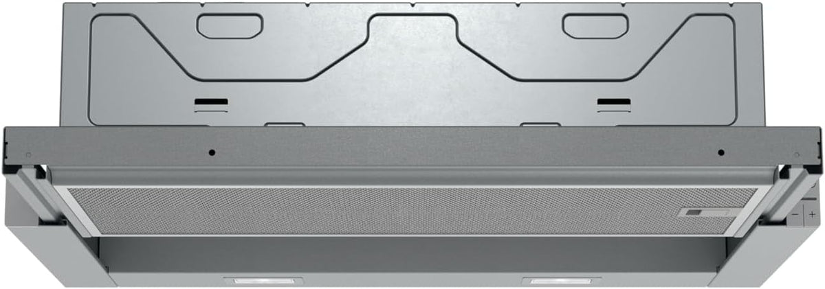 Siemens LI64LB531 iQ300 Flachschirmhaube, 60 cm, Made in Germany, LED-Beleuchtung, iQ Drive Motor, Silbermetallic