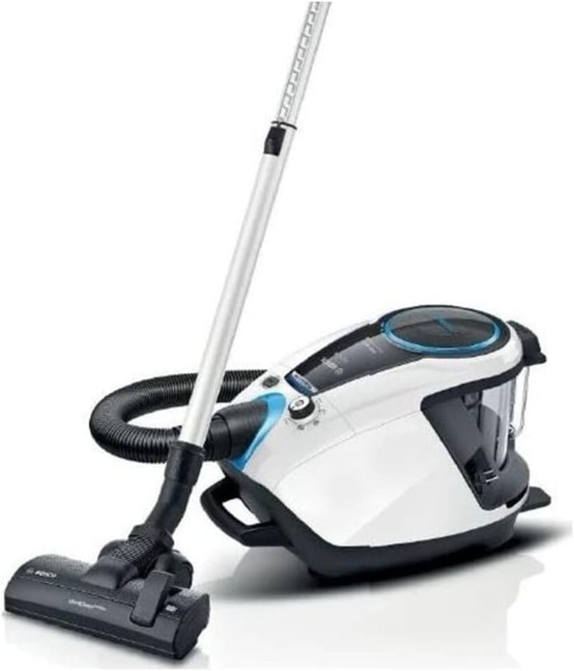 Bosch Beutelloser Staubsauger Pro Silence Serie 8 BGS7SIL1, Weiß