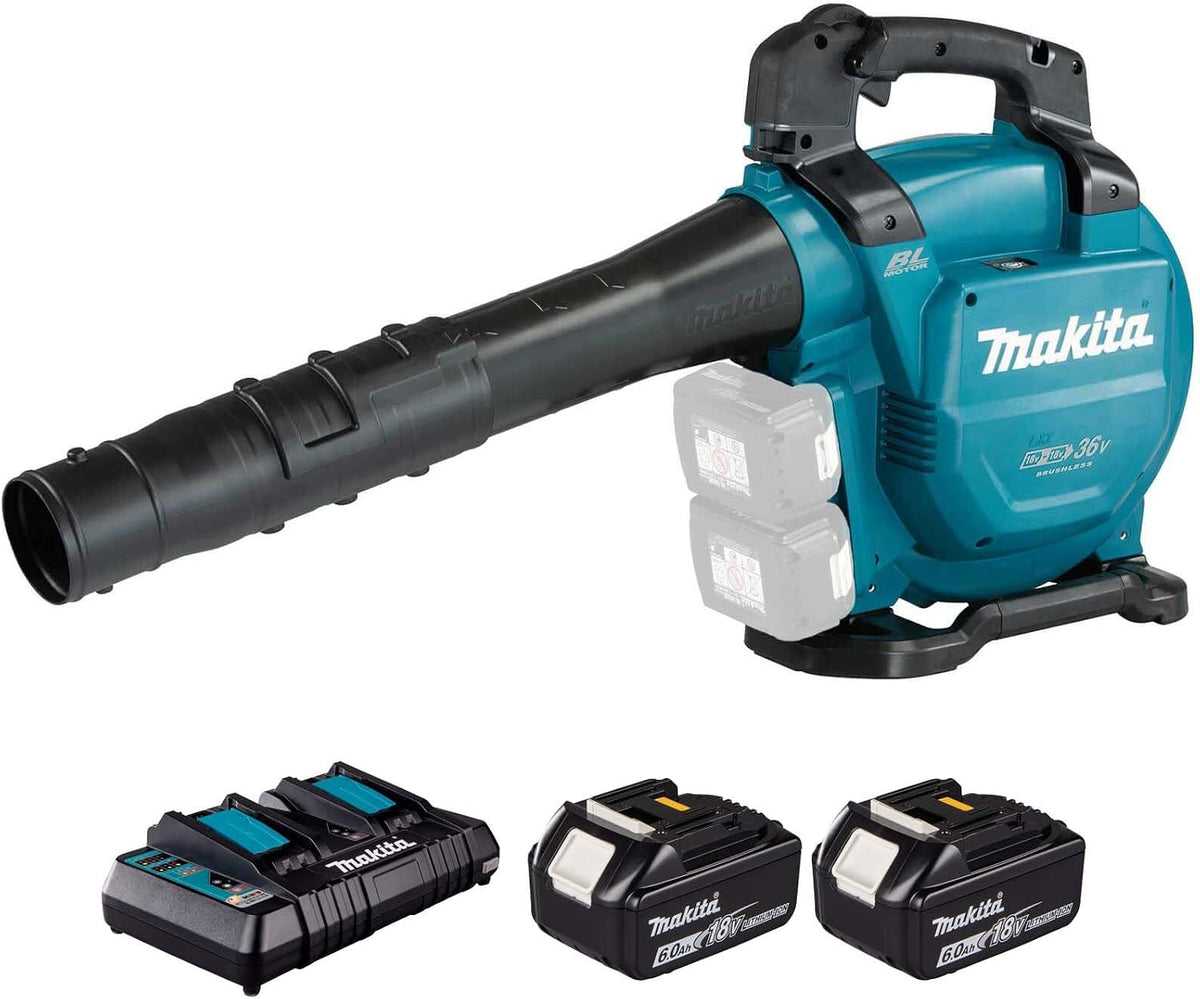 Makita DUB363PG2V Bürstenloses Gebläse, 36 V