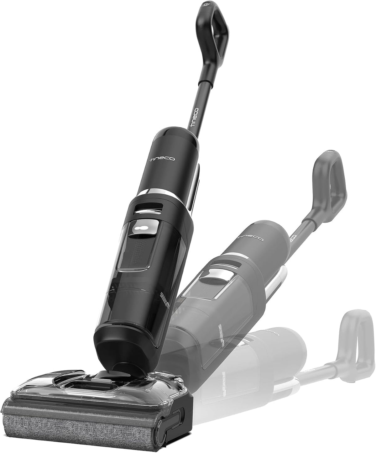 Tineco Floor ONE S7 Stretch Ultra Nass Trockensauger, 5 Min 85°C Flashdry, für Hartböden & Werkstatt, 21000 Pa Saugkraft 180° Lay-Flat