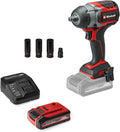 Einhell Professional Akku-Schlagschrauber TP-CW 18/750-C Li BL PXC (18 V, inkl. 4,0 Ah PLUS Akku & Ladegerät), 750 Nm Drehmoment