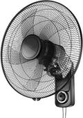 Industrieller Wandventilator, Leiser Betrieb Mit Hoher Lautstärke, Für Restaurants, DREI Geschwindigkeitsstufen Und Fernbedienung, Kupfer-A, Kupfer-C