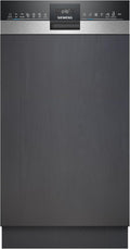 Siemens SR53HS74KE, iQ300, Smarter teilintegrierter Geschirrspüler, 45 cm, Eco 50°C Programm, varioSpeed Plus, höhenverstellbarer Oberkorb, Rackmatik