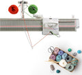 Strickmaschine, Automatische Strickmaschine Set mit 6,5 mm mittlerer Dicke, inklusive Garnnadeln und Zubehör, Handstrickausrüstung