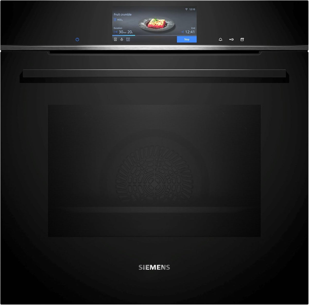 Siemens iQ700 Smarter Einbau-Dampfbackofen 60 x 60 cm Edelstahl HS758G3B1