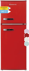 magictec Retro Kühlschrank mit Gefrierfach