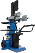 Scheppach Compact 10t Meterholz Holzspalter stehend 230V, 3500W Leistung, Holzlänge 1070mm / max. Ø 380mm, schwenkbarer Tisch, mit Fahrvorrichtung