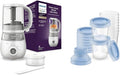 Set aus AVENT 4-in-1 Dampfgarer mit Mixer Premium, Modell SCF883/01 + Philips AVENT Aufbewahrungssystem für Muttermilch (Modell SCF618/10)