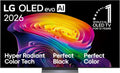 LG OLED77C64LA TV 77 Zoll (196 cm) 4K OLED evo AI Smart TV, α11 Gen3 AI Prozessor, 120 Hz (VRR bis 165 Hz), Modelljahr 2026