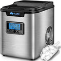 tillvex Eiswürfelmaschine Edelstahl 12 kg, 24 h