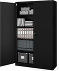 Jan Nowak Aktenschrank Büroschrank Metall abschließbar 185x115x40 cm