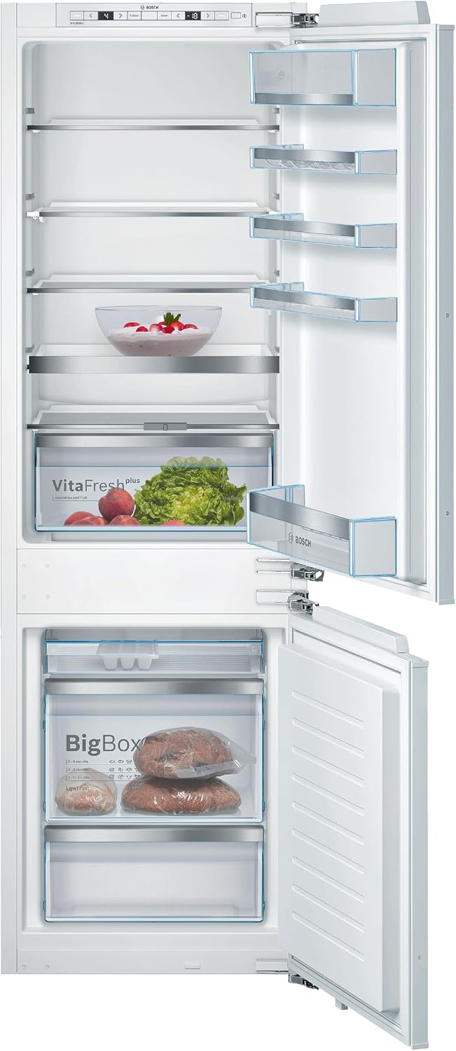 Bosch Serie 6 Einbau-Kühl-Gefrier-Kombination 177.2 x 55.8 cm KIS86AFE0