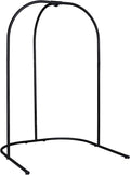 LA SIESTA, Hängesessel Gestell aus Stahl für Indoor und Outdoor. Verzinktes Stahl-Gestell für Hängesessel und Kinder-Hängehöhlen. (Arcada Anthracite)