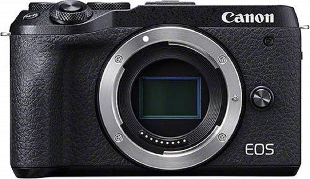 Canon EOS M6 Mark II Systemkamera Gehäuse Body (32,5 Megapixel, APS-C CMOS Sensor, 7,5 cm