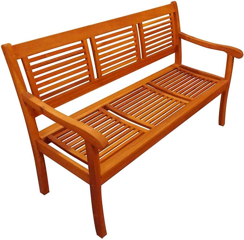 SAM 3-Sitzer Gartenbank Cordoba, 150 cm, Akazie Holz-Bank