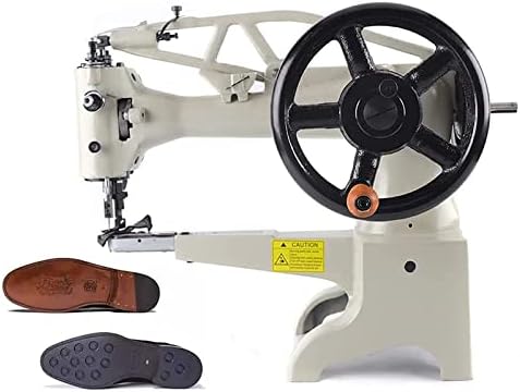 Hochleistungs-Ledernähmaschine, nur Kopf für Schuhe und Taschen, maximale Durchlasshöhe 3/8 Zoll, industrielle Handkurbel-Schuhnähmaschine