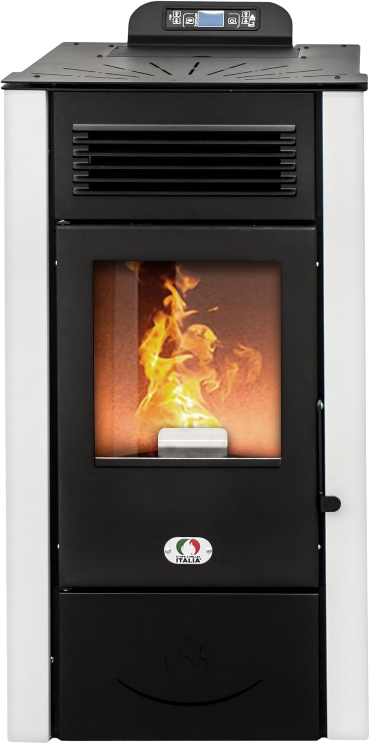 STUFE A PELLET ITALIA San Diego 14 Kw Kanalisiert