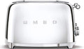 Smeg TSF03SSEU 4-Schlitz-Toaster Chrom
