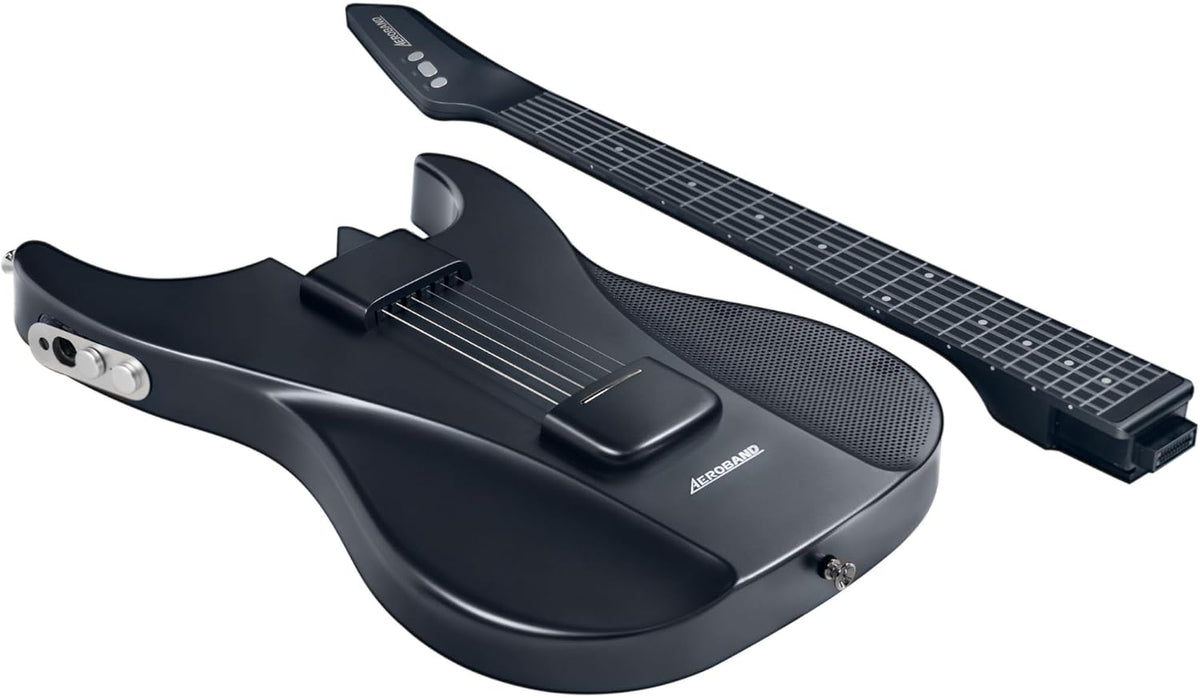 AeroBand Gitarrenlose Akustik-Elektro-Reisegitarre, tragbare stille Gitarre mit abnehmbarem Griffbrett, smarte Gitarre für Anfänger, Erwachsene